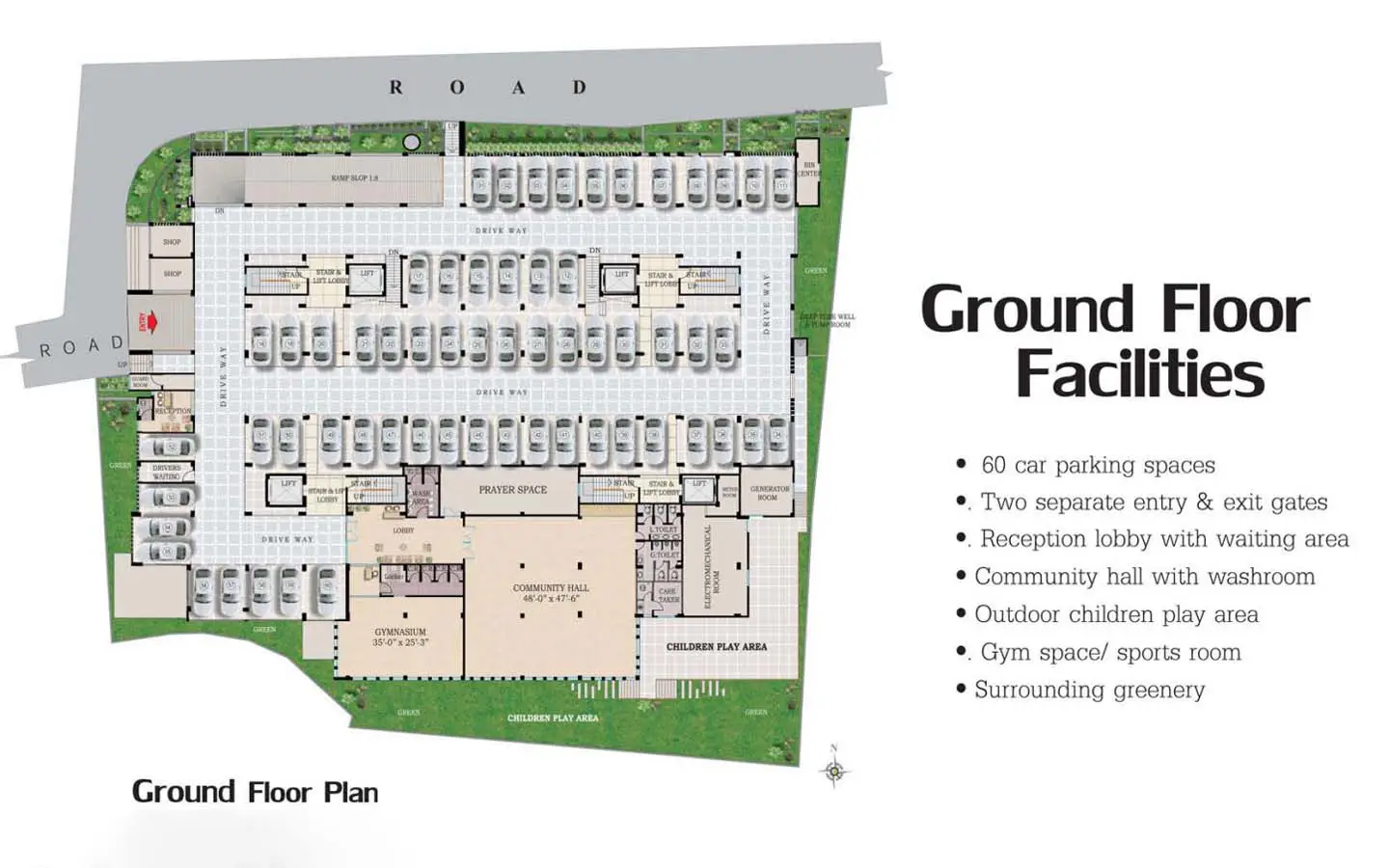 Ready flat for sale in Uttara