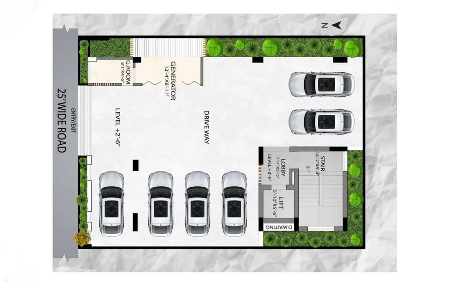 Ready flat for sale in Bashundhara