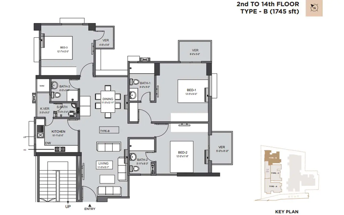 Ready flat for sale in mirpur