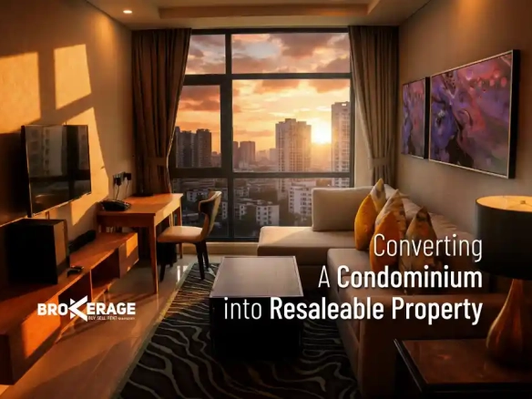Converting a Condominium into a Resaleable Property