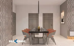 1580 sft 3-bedroom flat for sale